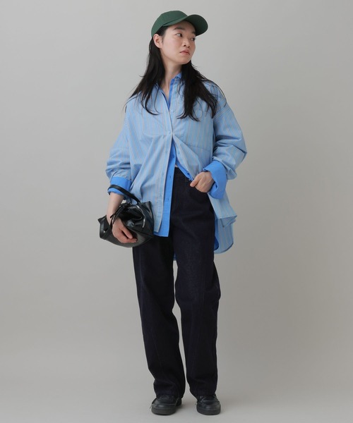 LAKOLE(ラコレ)の「デニムカーブパンツ(WOMEN) / 1068089(デニムパンツ・レディース・インディゴブルー/ブラック・X-SMALL/SMALL/MEDIUM/LARGE)」の18枚目の写真