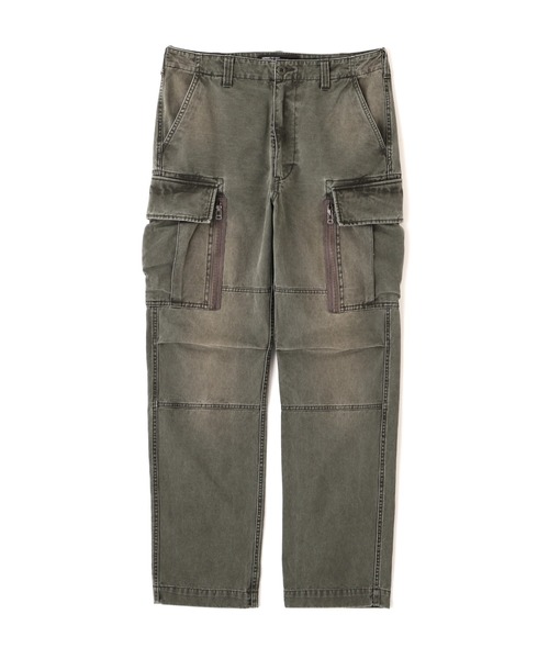 AVIREX(アヴィレックス)の「《直営店限定》ZIP CARGO PANTS / ジップ カーゴ パンツ / AVIREX / アヴィレックス(カーゴパンツ・メンズ・ブラック/オリーブ・XX-LARGE/X-LARGE/LARGE)」の2枚目の写真