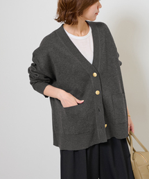JOURNAL STANDARD relume | 《一部WEB限定追加》コットンカシミヤミックスダブルニットVネックカーディガン(カーディガン/ボレロ)