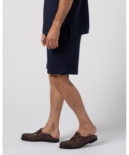 wjk(ダヴルジェイケイ)の「textured knit shorts(その他パンツ・メンズ・ホワイト/ブラック×グレー/ネイビー・X-LARGE/SMALL/LARGE/MEDIUM)」の10枚目の写真