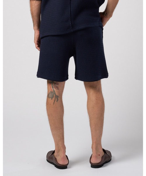 wjk(ダヴルジェイケイ)の「textured knit shorts(その他パンツ・メンズ・ホワイト/ブラック×グレー/ネイビー・X-LARGE/SMALL/LARGE/MEDIUM)」の11枚目の写真