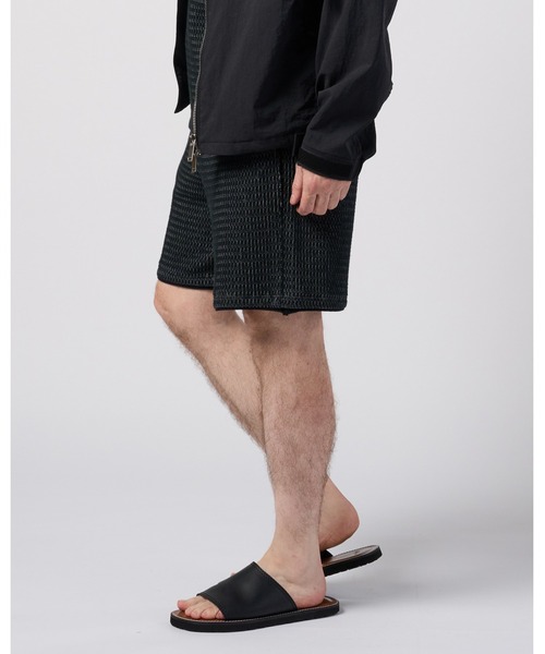wjk(ダヴルジェイケイ)の「textured knit shorts(その他パンツ・メンズ・ホワイト/ブラック×グレー/ネイビー・X-LARGE/SMALL/LARGE/MEDIUM)」の15枚目の写真