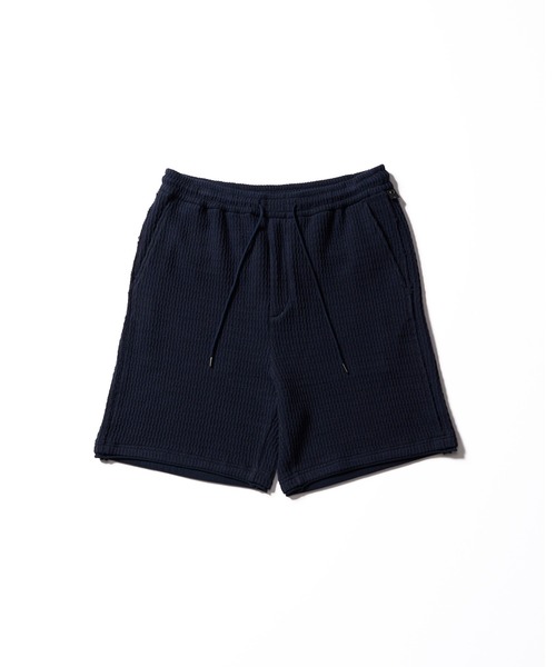 wjk(ダヴルジェイケイ)の「textured knit shorts(その他パンツ・メンズ・ホワイト/ブラック×グレー/ネイビー・X-LARGE/SMALL/LARGE/MEDIUM)」の8枚目の写真