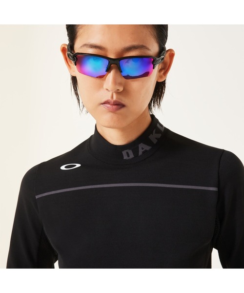 OAKLEY（オークリー）の「【最新】オークリー ELEVATE LS SWEATER MOCK SHT 2.0/ トップス/ ウィメンズゴルフコレクション/ ゴルフ/ OAKLEY（その他トップス・レディース・ホワイト/ブラック/ブルーグリーン・XS/S/L）」の7枚目の写真