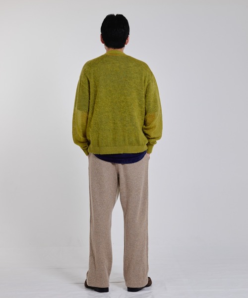 EFFECTEN（エフェクテン）の「【EFFECTEN】8G mohair cardigan（カーディガン/ボレロ・メンズ・イエロー系その他・LARGE/MEDIUM）」の3枚目の写真