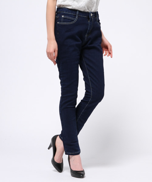 【貴重】アンドエルシー　&ellecy リボンボリュームパンツ　ネイビー 貴重】アンドエルシー &ellecy リボンボリュームパンツ ネイビー 貴重