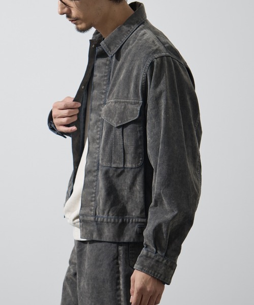marka(マーカ)の「【MARKAWARE/marka/マーカ】CANADIAN MILITARY WORK JACKET(デニムジャケット・メンズ・グレー・2/1)」の3枚目の写真