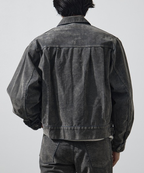 marka(マーカ)の「【MARKAWARE/marka/マーカ】CANADIAN MILITARY WORK JACKET(デニムジャケット・メンズ・グレー・2/1)」の4枚目の写真