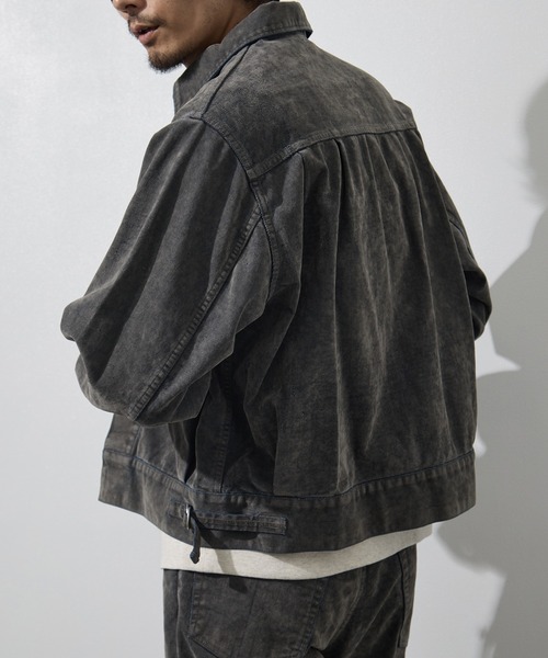 marka(マーカ)の「【MARKAWARE/marka/マーカ】CANADIAN MILITARY WORK JACKET(デニムジャケット・メンズ・グレー・2/1)」の6枚目の写真