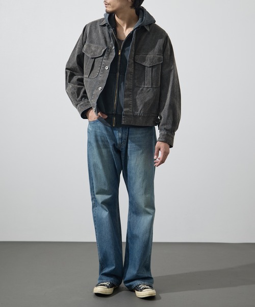 marka(マーカ)の「【MARKAWARE/marka/マーカ】CANADIAN MILITARY WORK JACKET(デニムジャケット・メンズ・グレー・2/1)」の8枚目の写真