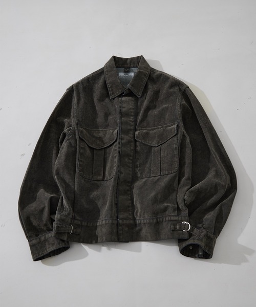marka(マーカ)の「【MARKAWARE/marka/マーカ】CANADIAN MILITARY WORK JACKET(デニムジャケット・メンズ・グレー・2/1)」の10枚目の写真