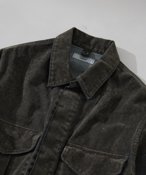 marka(マーカ)の「【MARKAWARE/marka/マーカ】CANADIAN MILITARY WORK JACKET(デニムジャケット・メンズ・グレー・2/1)」の11枚目の写真