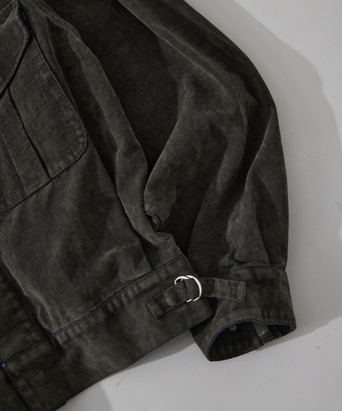 marka(マーカ)の「【MARKAWARE/marka/マーカ】CANADIAN MILITARY WORK JACKET(デニムジャケット・メンズ・グレー・2/1)」の12枚目の写真