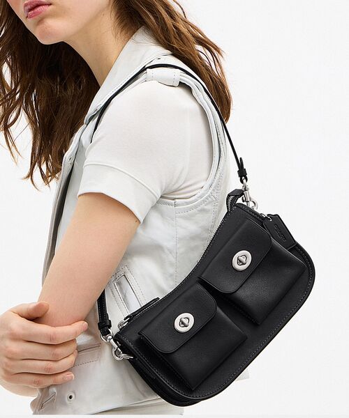 tuno様　コーチ　ハンドバッグ　ショルダーバッグ　2way ターンロック ツインターンロックウェイバリーバッグ（ショルダーバッグ）｜COACH