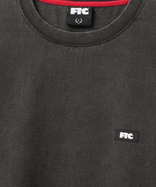 FTC（エフティーシー）の「PIGMENT DYED SMALL LOGO L/S TOP（Tシャツ/カットソー・メンズ・ホワイト/ブラック/オリーブ/ネイビー/その他・MEDIUM/LARGE/X-LARGE）」の8枚目の写真