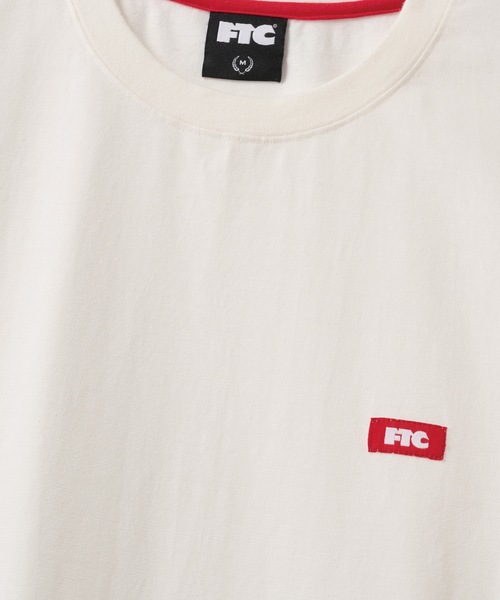 FTC（エフティーシー）の「PIGMENT DYED SMALL LOGO L/S TOP（Tシャツ/カットソー・メンズ・ホワイト/ブラック/オリーブ/ネイビー/その他・MEDIUM/LARGE/X-LARGE）」の6枚目の写真