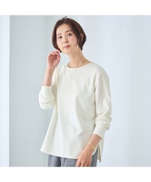 週3使える透けにくいカットTブラウス
