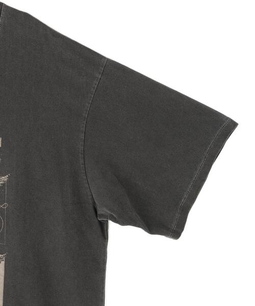 L.H.P（エルエイチピー）の「VENTIQUE/ベンティーク/GRAPHIC T-SHIRT 2（Tシャツ/カットソー・レディース・チャコールグレー/グレー・F）」の7枚目の写真