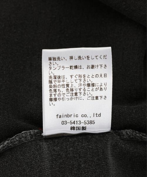 L.H.P（エルエイチピー）の「VENTIQUE/ベンティーク/GRAPHIC T-SHIRT 2（Tシャツ/カットソー・レディース・チャコールグレー/グレー・F）」の13枚目の写真