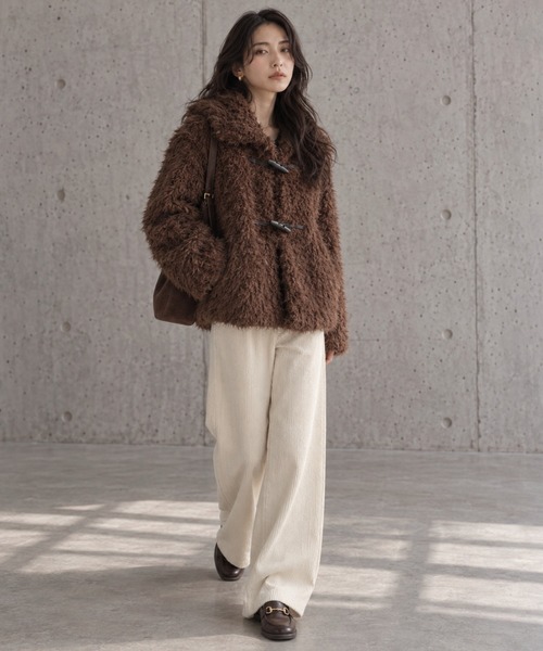model：158cm 着用サイズ：F