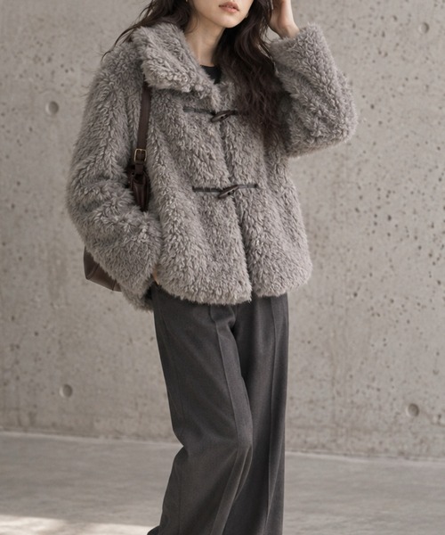 model：158cm 着用サイズ：F