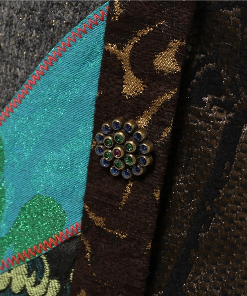 Desigual（デシグアル）の「[Desigual/デシグアル]トリコット＋ファーコート（その他アウター・レディース・ブラウン・38inch/40inch/42inch/36inch）」の11枚目の写真