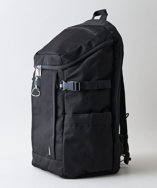 EASTBOY(イーストボーイ)の「【EASTBOY/イーストボーイ】【大容量35L デッドスペースを作らないスクエア構造】ボックスバックパック PC収納 通勤 通学 ポケット多数(バックパック/リュック・レディース・サックスブルー/ピンク・FREE)」の4枚目の写真