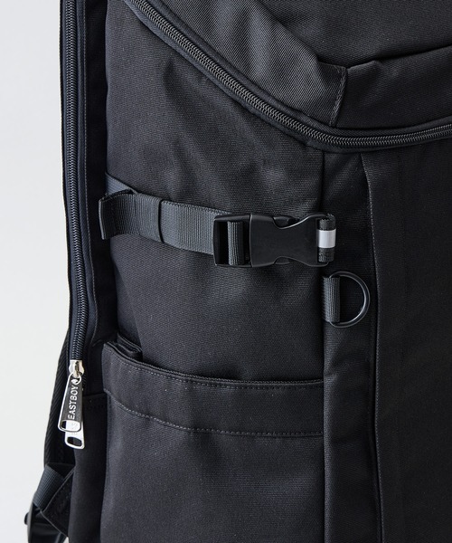 EASTBOY(イーストボーイ)の「【EASTBOY/イーストボーイ】【大容量35L デッドスペースを作らないスクエア構造】ボックスバックパック PC収納 通勤 通学 ポケット多数(バックパック/リュック・レディース・サックスブルー/ピンク・FREE)」の15枚目の写真