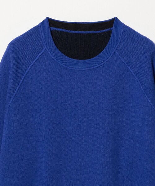 A DAY IN THE LIFE UNITED ARROWS(アデイインザライフユナイテッドアローズ)の「スウェットライク リバーシブルニット ‐ウォッシャブル‐<A DAY IN THE LIFE>(ニット/セーター・レディース・オフホワイト/ダークブラウン/コバルトブルー/ライム・FREE)」の7枚目の写真