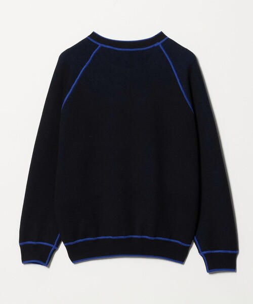 A DAY IN THE LIFE UNITED ARROWS(アデイインザライフユナイテッドアローズ)の「スウェットライク リバーシブルニット ‐ウォッシャブル‐<A DAY IN THE LIFE>(ニット/セーター・レディース・オフホワイト/ダークブラウン/コバルトブルー/ライム・FREE)」の10枚目の写真