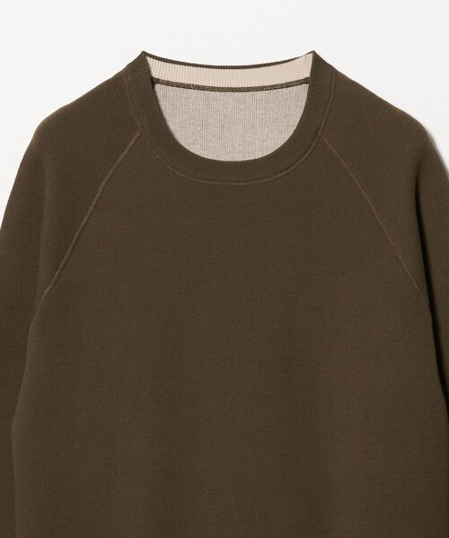 A DAY IN THE LIFE UNITED ARROWS(アデイインザライフユナイテッドアローズ)の「スウェットライク リバーシブルニット ‐ウォッシャブル‐<A DAY IN THE LIFE>(ニット/セーター・レディース・オフホワイト/ダークブラウン/コバルトブルー/ライム・FREE)」の20枚目の写真