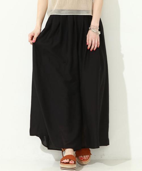 Another Edition（アナザーエディション）の「エアリーボイルタックパンツ/AEBC AIRY　ボイル タック PT◆（その他パンツ・レディース・ホワイト/ブラック/シャーベット・FREE）」の3枚目の写真