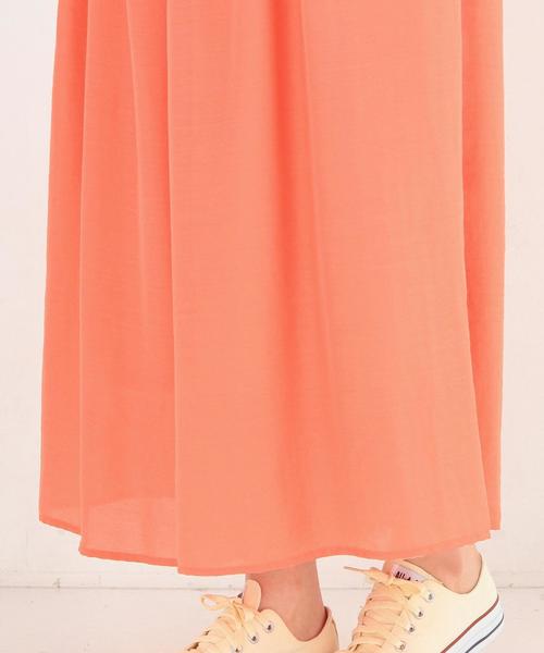 Another Edition（アナザーエディション）の「エアリーボイルタックパンツ/AEBC AIRY　ボイル タック PT◆（その他パンツ・レディース・ホワイト/ブラック/シャーベット・FREE）」の10枚目の写真