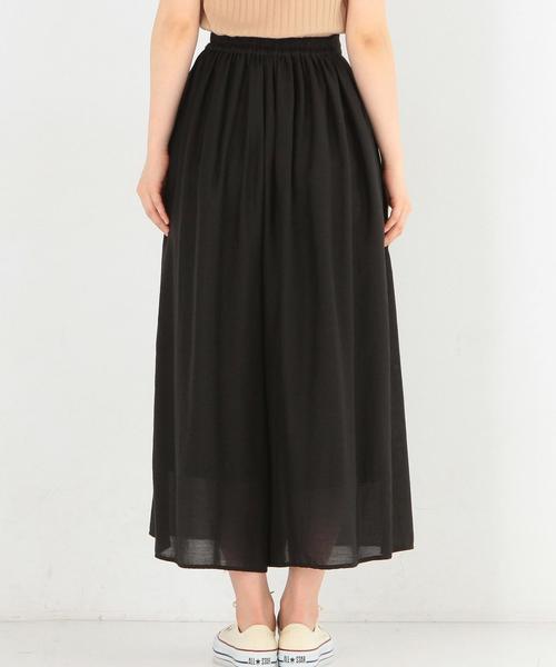 Another Edition（アナザーエディション）の「エアリーボイルタックパンツ/AEBC AIRY　ボイル タック PT◆（その他パンツ・レディース・ホワイト/ブラック/シャーベット・FREE）」の22枚目の写真