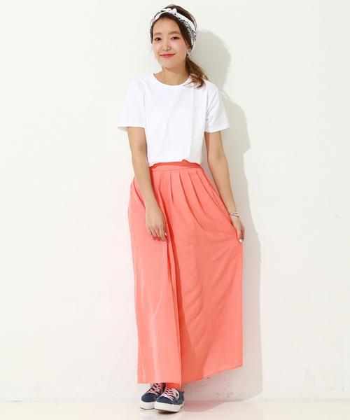 Another Edition（アナザーエディション）の「エアリーボイルタックパンツ/AEBC AIRY　ボイル タック PT◆（その他パンツ・レディース・ホワイト/ブラック/シャーベット・FREE）」の16枚目の写真