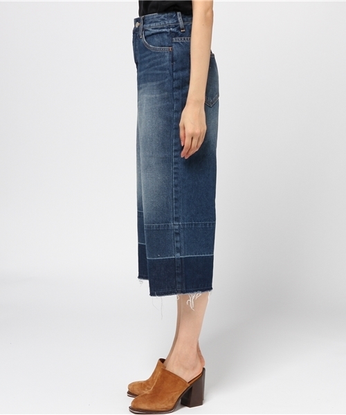 Spick & Span(スピックアンドスパン)の「オールドデニムクロップド◆(デニムパンツ・レディース・ブルー/サックスブルー・38/36/40)」の17枚目の写真