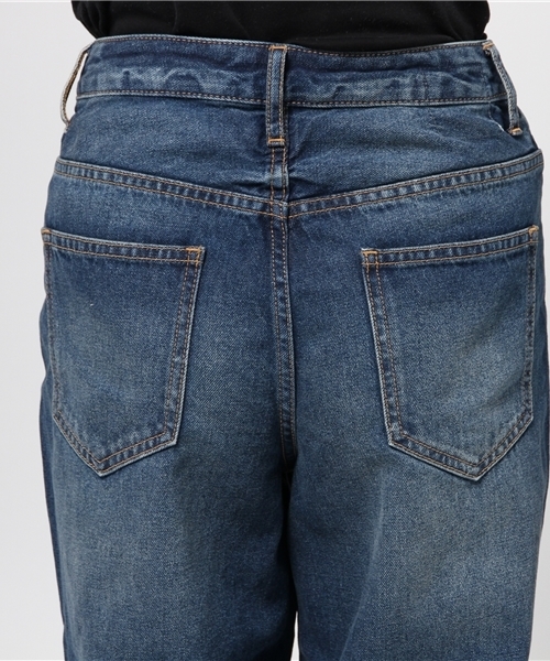 Spick & Span(スピックアンドスパン)の「オールドデニムクロップド◆(デニムパンツ・レディース・ブルー/サックスブルー・38/36/40)」の12枚目の写真