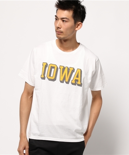 Brentwood(ブレントウッド)の「CREW NECKVintage-Style print S/S クルーネック ビンテージ風プリントTシャツ(Tシャツ/カットソー・メンズ・ホワイト系その他5/ホワイト系その他/ホワイト系その他2/ホワイト系その他4/ホワイト系その他3/イエロー・X-SMALL/SMALL/LARGE/MEDIUM)」の4枚目の写真