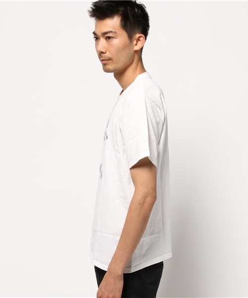 Brentwood(ブレントウッド)の「CREW NECKVintage-Style print S/S クルーネック ビンテージ風プリントTシャツ(Tシャツ/カットソー・メンズ・ホワイト系その他5/ホワイト系その他/ホワイト系その他2/ホワイト系その他4/ホワイト系その他3/イエロー・X-SMALL/SMALL/LARGE/MEDIUM)」の12枚目の写真