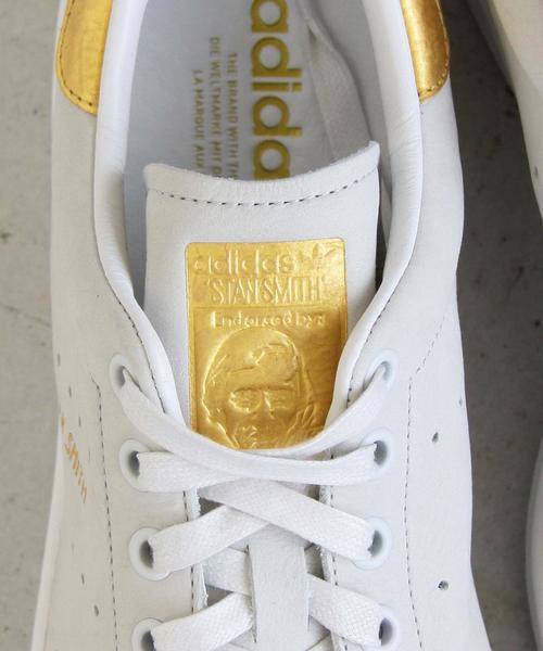adidas（アディダス）の「＜adidas(アディダス)＞∴STANSMITH GOLD スタンスミス スニーカー◆（スニーカー・レディース・ゴールド・25cm/24cm/24.5cm/22.5cm/23cm/23.5cm）」の7枚目の写真