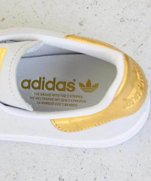 adidas（アディダス）の「＜adidas(アディダス)＞∴STANSMITH GOLD スタンスミス スニーカー◆（スニーカー・レディース・ゴールド・25cm/24cm/24.5cm/22.5cm/23cm/23.5cm）」の9枚目の写真