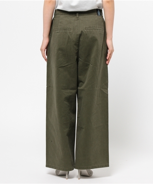 GUILD PRIME（ギルドプライム）の「【GUILD PRIME】WOMENS ミリタリーワイドパンツ（その他パンツ・レディース・グリーン・36/34）」の4枚目の写真