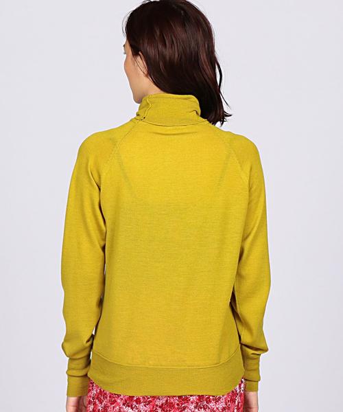 EN ROUTE（アンルート）の「ENR 14Gタートルネックニット◆（ニット/セーター・レディース・オフホワイト/グレー/イエロー/ブラック/オレンジ/ダークグリーン・FREE）」の8枚目の写真