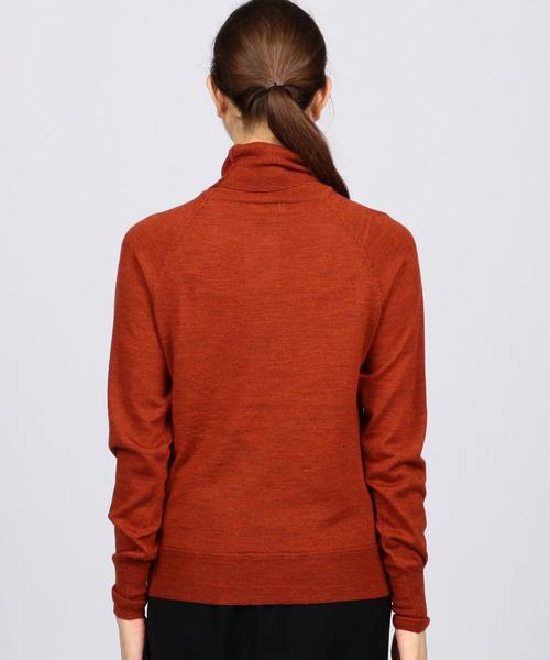 EN ROUTE（アンルート）の「ENR 14Gタートルネックニット◆（ニット/セーター・レディース・オフホワイト/グレー/イエロー/ブラック/オレンジ/ダークグリーン・FREE）」の17枚目の写真