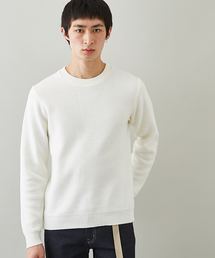 STUDIOUS | 【WEB限定】 STUDIOUS ミラノリブクルーネックニット - made in japan -(ニット/セーター)