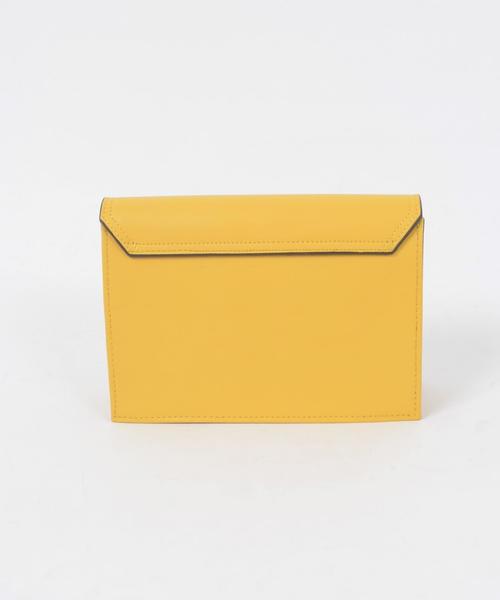 SHIPS（シップス）の「Carol J.:スクエアポシェット◇（ショルダーバッグ・レディース・ライトブルー/イエロー/ブラック・ONE SIZE）」の11枚目の写真