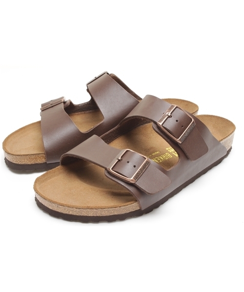 BIRKENSTOCK（ビルケンシュトック）の「■MEN'S NON-NO 6月号掲載■ARIZONA BF Brown(UNISEX)（サンダル・メンズ・ダークブラウン・39/40/41/42/43/44/45/46/36/37/38/35）」の8枚目の写真