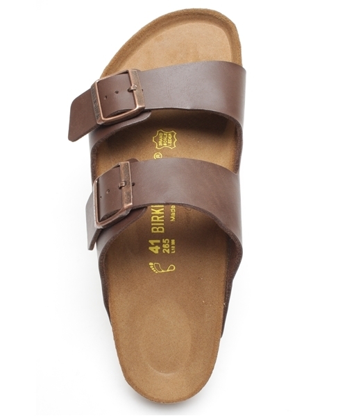BIRKENSTOCK（ビルケンシュトック）の「■MEN'S NON-NO 6月号掲載■ARIZONA BF Brown(UNISEX)（サンダル・メンズ・ダークブラウン・39/40/41/42/43/44/45/46/36/37/38/35）」の5枚目の写真