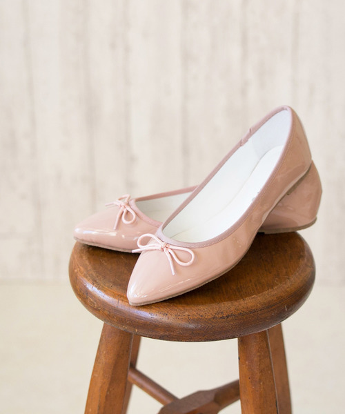 mooimooi（モーイモーイ）の「ポインテッドトゥ バレエシューズ（バレエシューズ・レディース・ブラック系その他/グレー/ライトグレー/レッド/ホワイト/ベージュ系その他/ネイビー/ブラック/レッド系その他/オリーブ/ダークベージュ/ダークブラウン/ブラック系その他2/レッド系その他2/マスタード/ピンクベージュ/ブルー系その他/ピンク系その他/ラベンダー/ミント・24.0cm/22.5cm/25.0cm/22.0cm/23.0cm/23.5cm/24.5cm/26.0cm/25.5cm/21.5cm）」の17枚目の写真