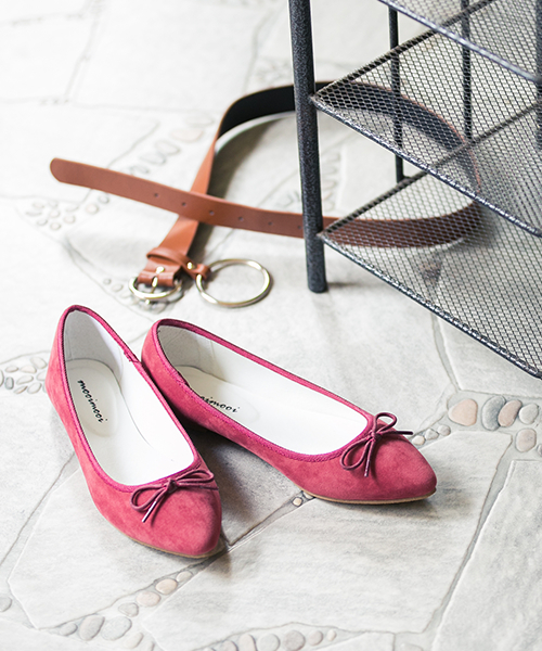 mooimooi（モーイモーイ）の「ポインテッドトゥ バレエシューズ（バレエシューズ・レディース・ブラック系その他/グレー/ライトグレー/レッド/ホワイト/ベージュ系その他/ネイビー/ブラック/レッド系その他/オリーブ/ダークベージュ/ダークブラウン/ブラック系その他2/レッド系その他2/マスタード/ピンクベージュ/ブルー系その他/ピンク系その他/ラベンダー/ミント・24.0cm/22.5cm/25.0cm/22.0cm/23.0cm/23.5cm/24.5cm/26.0cm/25.5cm/21.5cm）」の20枚目の写真